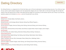 Tablet Screenshot of internet-dating-directory.org
